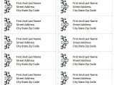 scentsy address label template free