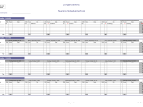 schedule spreadsheet template excel sample