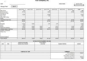 self employed expenses spreadsheet template