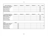 small business expense worksheet sample