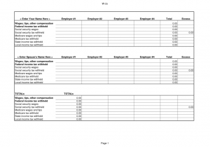 small business expense worksheet sample