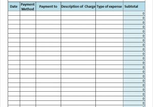 small business spreadsheet for income and expenses 6