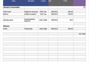 store inventory software excel samples