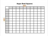 super bowl squares payouts sample