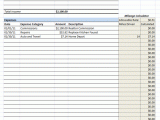tax planning spreadsheet sample