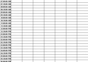time management log template
