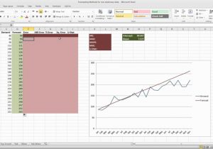 time series forecasting in excel 2017 1