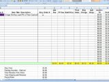 trading and profit and loss account format excel