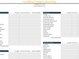 wedding budget breakdown spreadsheet sample