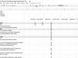 wedding guest list spreadsheet sample
