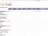 wedding planning checklist excel sample